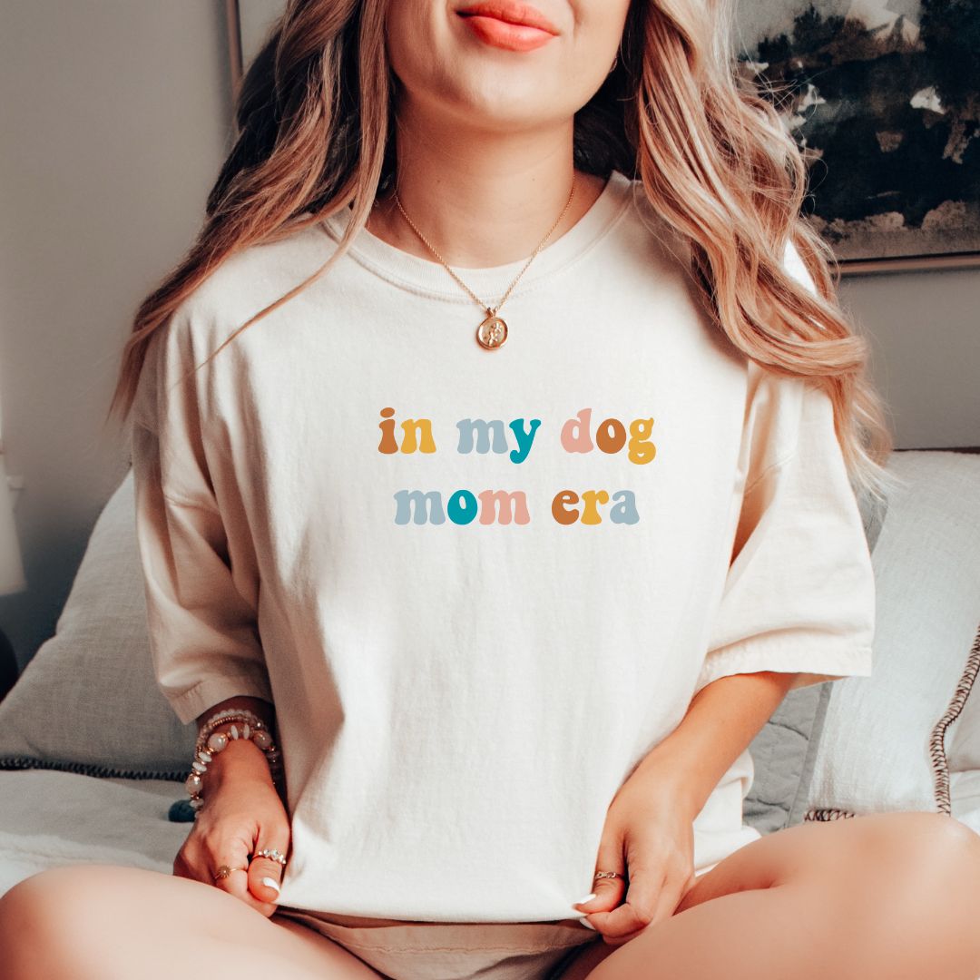 Dog mom cheap tee shirt