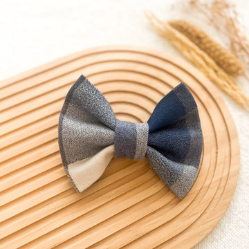 Cozy Coast Flannel Bow Tie