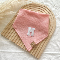 Airy Peachy Pink Letterman Bandana