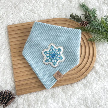 Snowflake Waffle Bandana