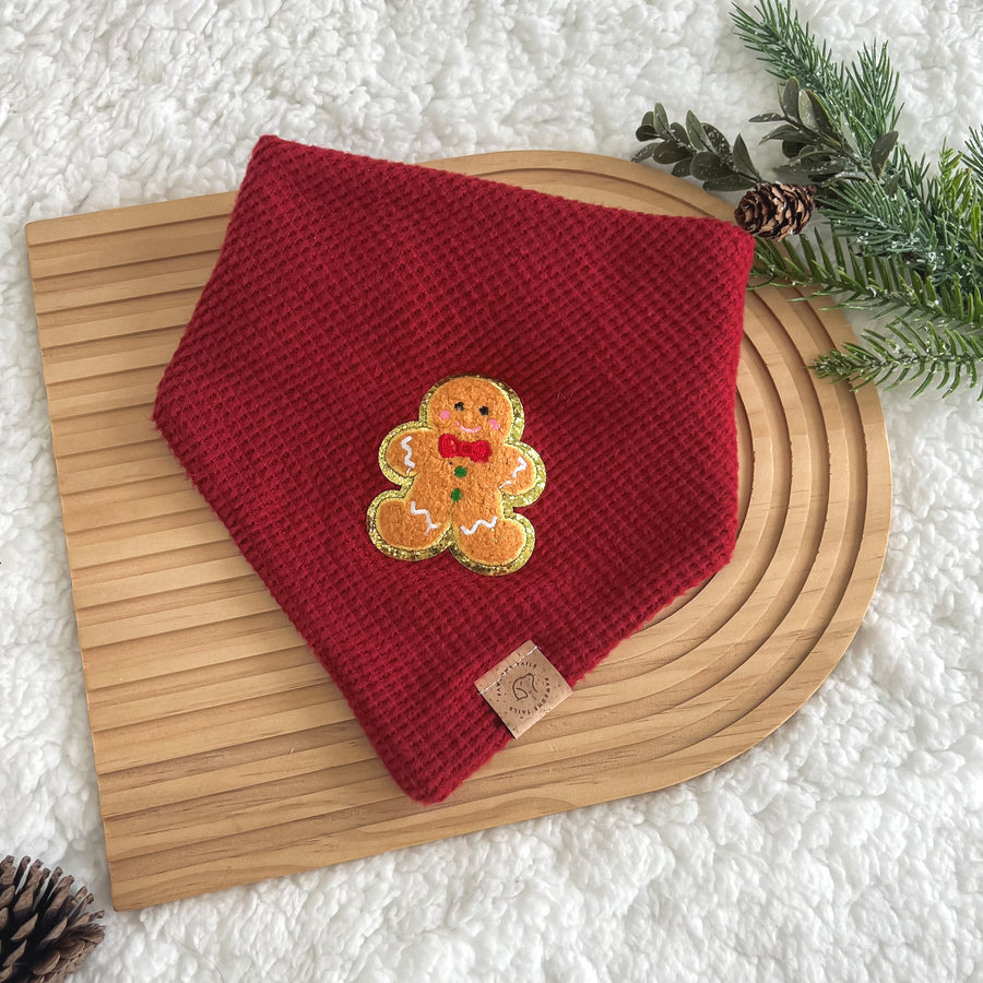 Gingerbread Man Waffle Bandana