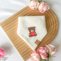 Teddy Bear Waffle Bandana