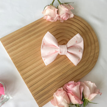 Blush Love Bow Tie