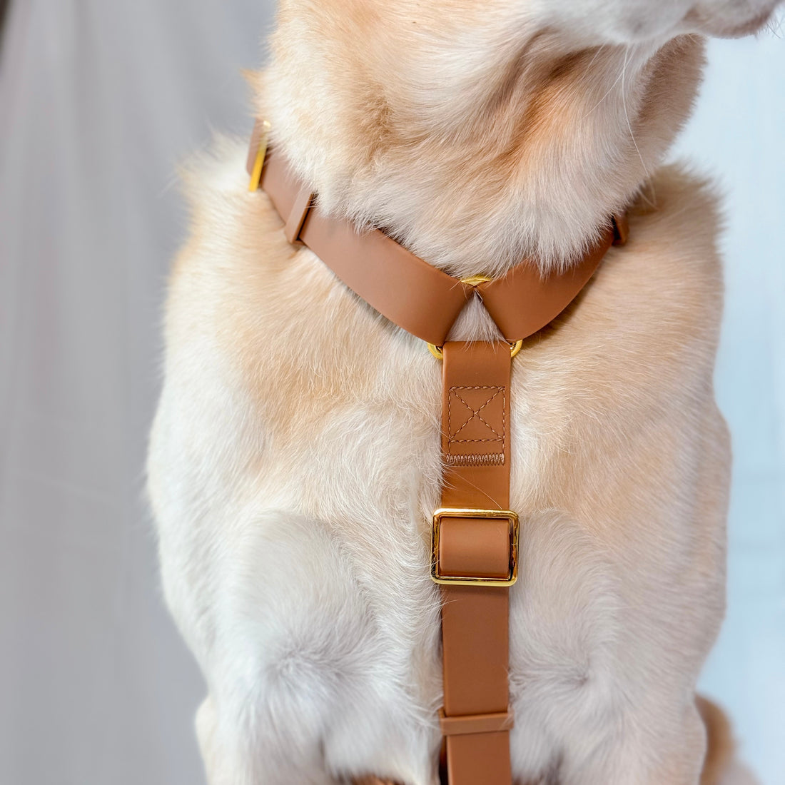 Brown Waterproof Dog Harness