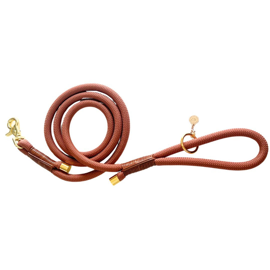 Brown Rope Dog Leash